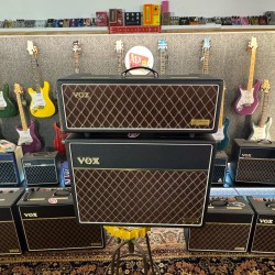 VOX AMPLIFICATION  AC30 HAND WIRED  HWRH STACK  BAFLE GUIT V212HWRX 2x12”ALNICO BLUE SUPER EXCLUSIVE