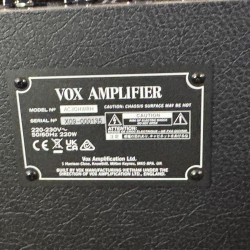 VOX AMPLIFICATION  AC30 HAND WIRED  HWRH STACK  BAFLE GUIT V212HWRX 2x12”ALNICO BLUE SUPER EXCLUSIVE