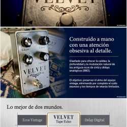 M PEDALS VELVET TAPE ECHO