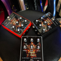 Pedal Efecto Guitarra Luxury Tone FX FIRE & FLAMES AMIR Signature High Gain RED