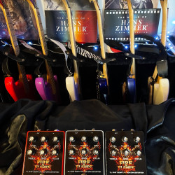 Pedal Efecto Guitarra Luxury Tone FX FIRE & FLAMES AMIR Signature High Gain RED