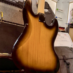 Bajo Vintage Guitars LVJ74 Pro Guitars UNIQUE JAZZ BASS Fretless 2026 Sunburst Gaucher/Zurdo Exclusive Al’s Music Factory