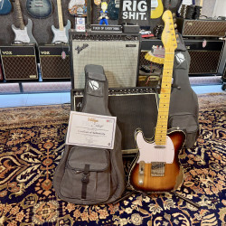 Guitarra Eléctrica Vintage Guitars LV59 Pro Shop UNIQUE TELE CUSTOM HEAVY DISTRESSED RELIC Sunb for Al’s Music Factory