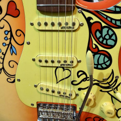 Guitarra Eléctrica LV59 Pro Shop STRAT UNIQUE “Summer of Love “ HENDRIX  MONTEREY  Lefty/Right