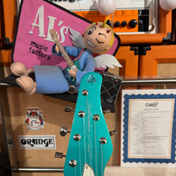 Guitarra Eléctrica Oopeg Guitars Supreme Colection Trailbreaker Mark I "Old Garage Stock" Green Paisley  LEFTY ZURDA