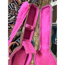 Gibson Case Estuche SG Brown & Pink interor 90’s - Brown