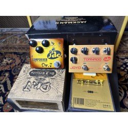 Joyo Jopi Pedals Limited Pack Compdriver & Tornado Firmados( Cable de Regalo)