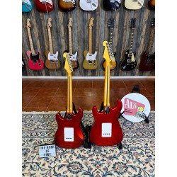 SX Guitars SST6234 CAR Mini Strat 60´s 3/4 Candy Apple Red ( Guitarra Niños)